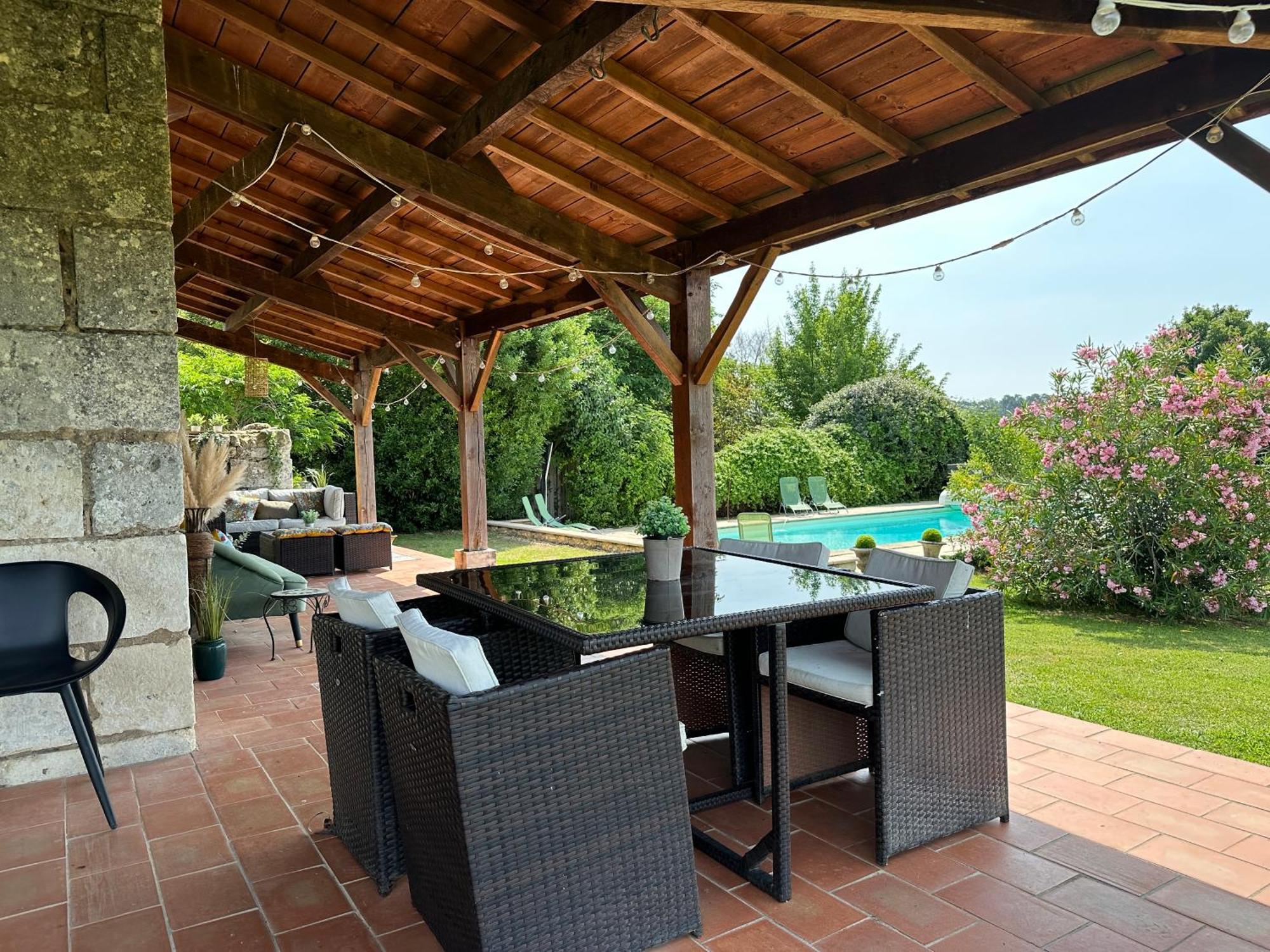 Gites Boutique Villamblard Bagian luar foto