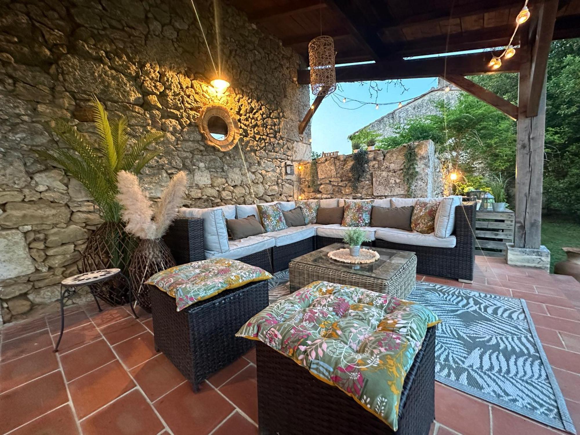 Gites Boutique Villamblard Bagian luar foto